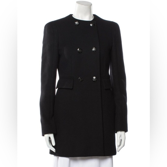 Stella McCartney Jackets & Blazers - Stella McCartney Vintage Black Wool Blend Peacoat